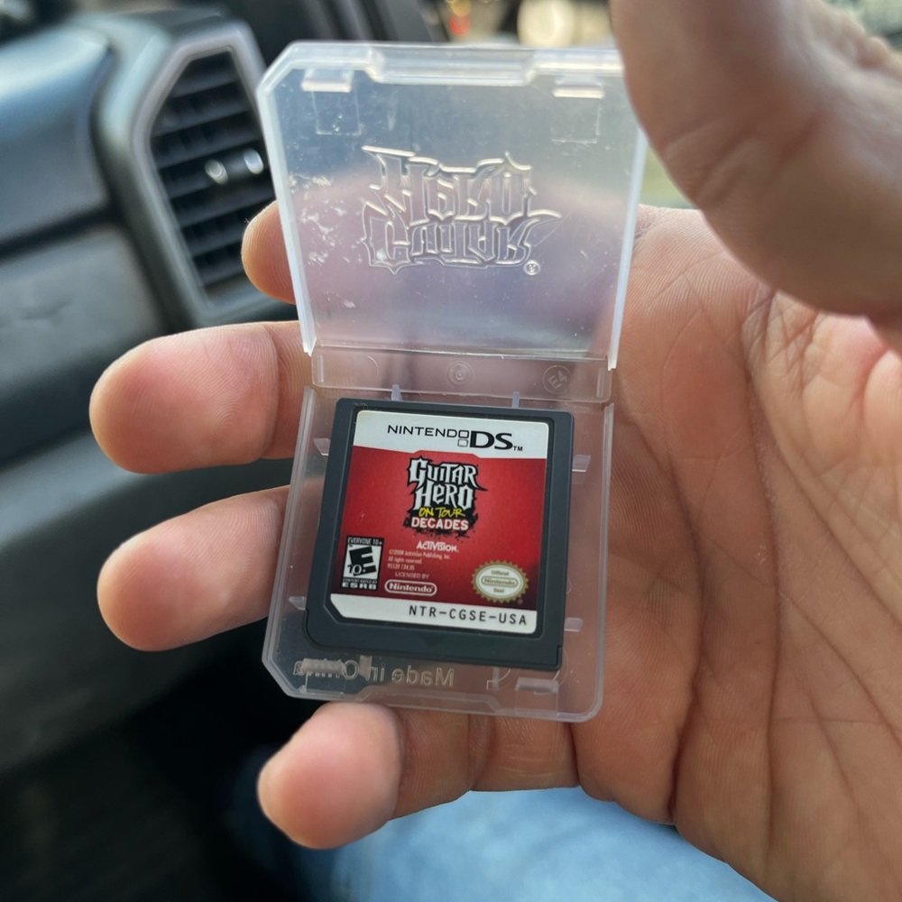 Nintendo DS Guitar Hero on the decades